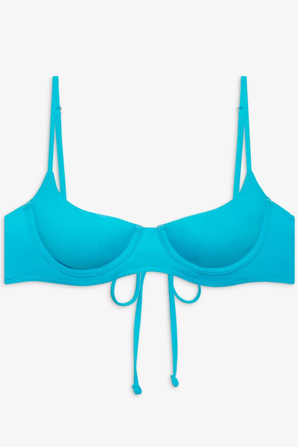 Frankies Bikinis Tops | Bikinis>Cola Underwire Bikini Top Morning Blue