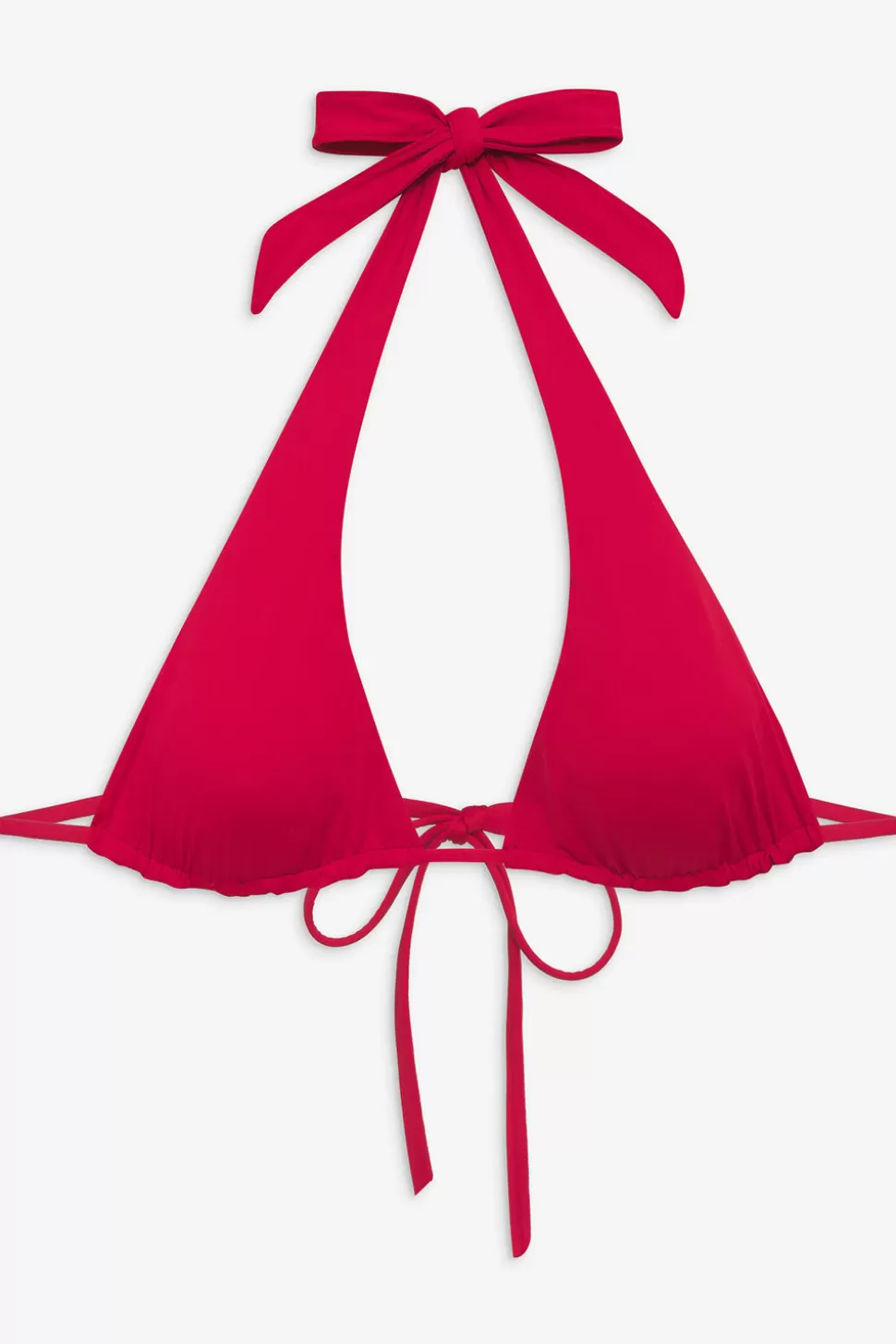 Frankies Bikinis Tops | Bikinis>Diana Halter Bikini Top True Red