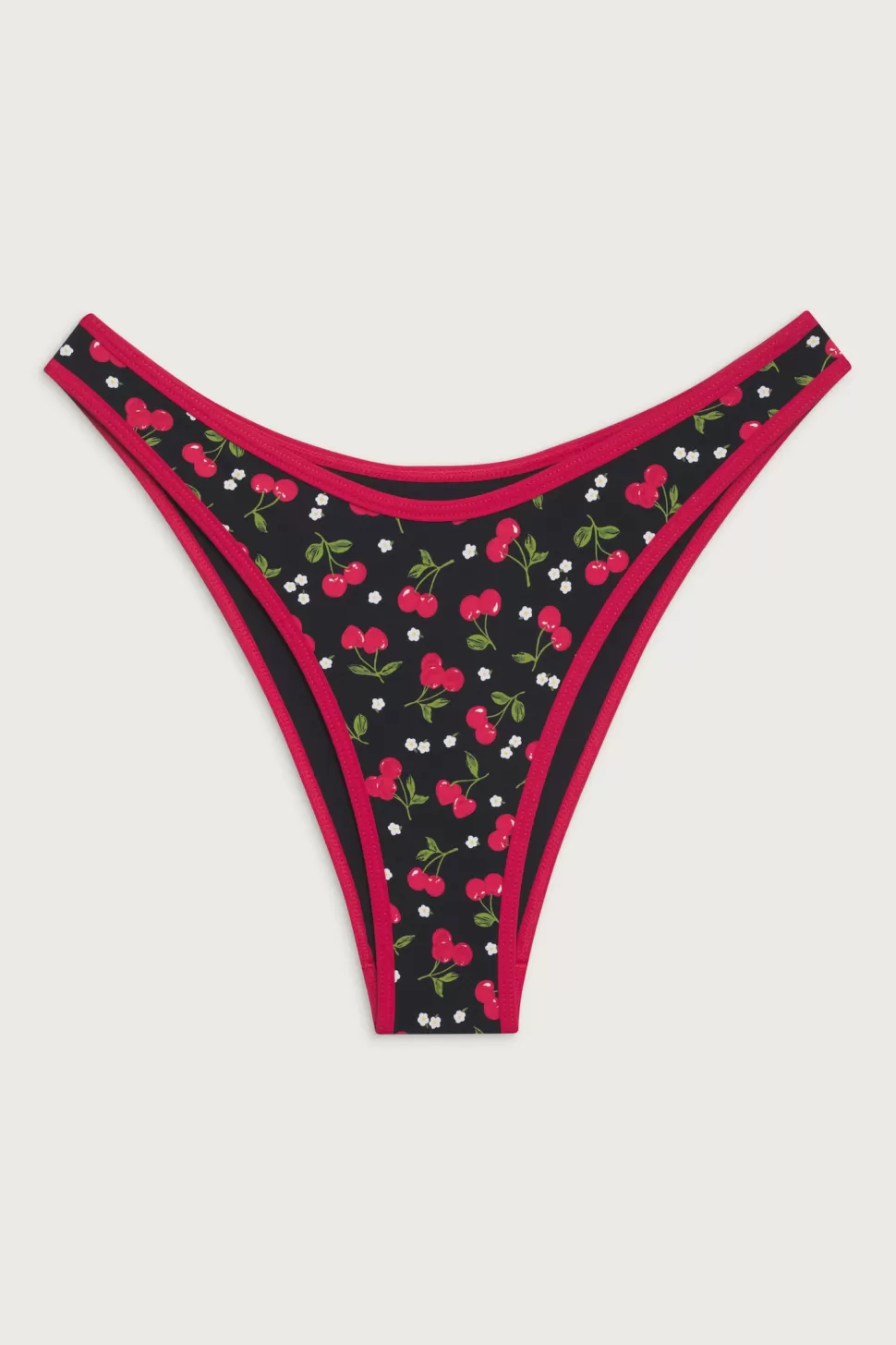 Frankies Bikinis Bottoms | Bikinis>Dove Classic Bikini Bottom Cherry Hearts