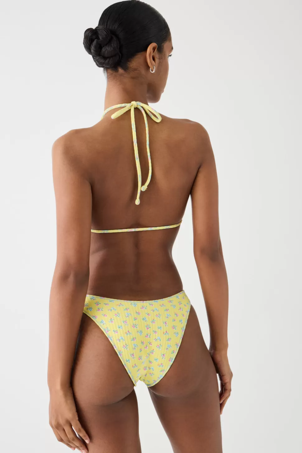 Frankies Bikinis Bottoms | Bikinis>Dove Classic Ribbed Bikini Bottom Pocketful of Posies