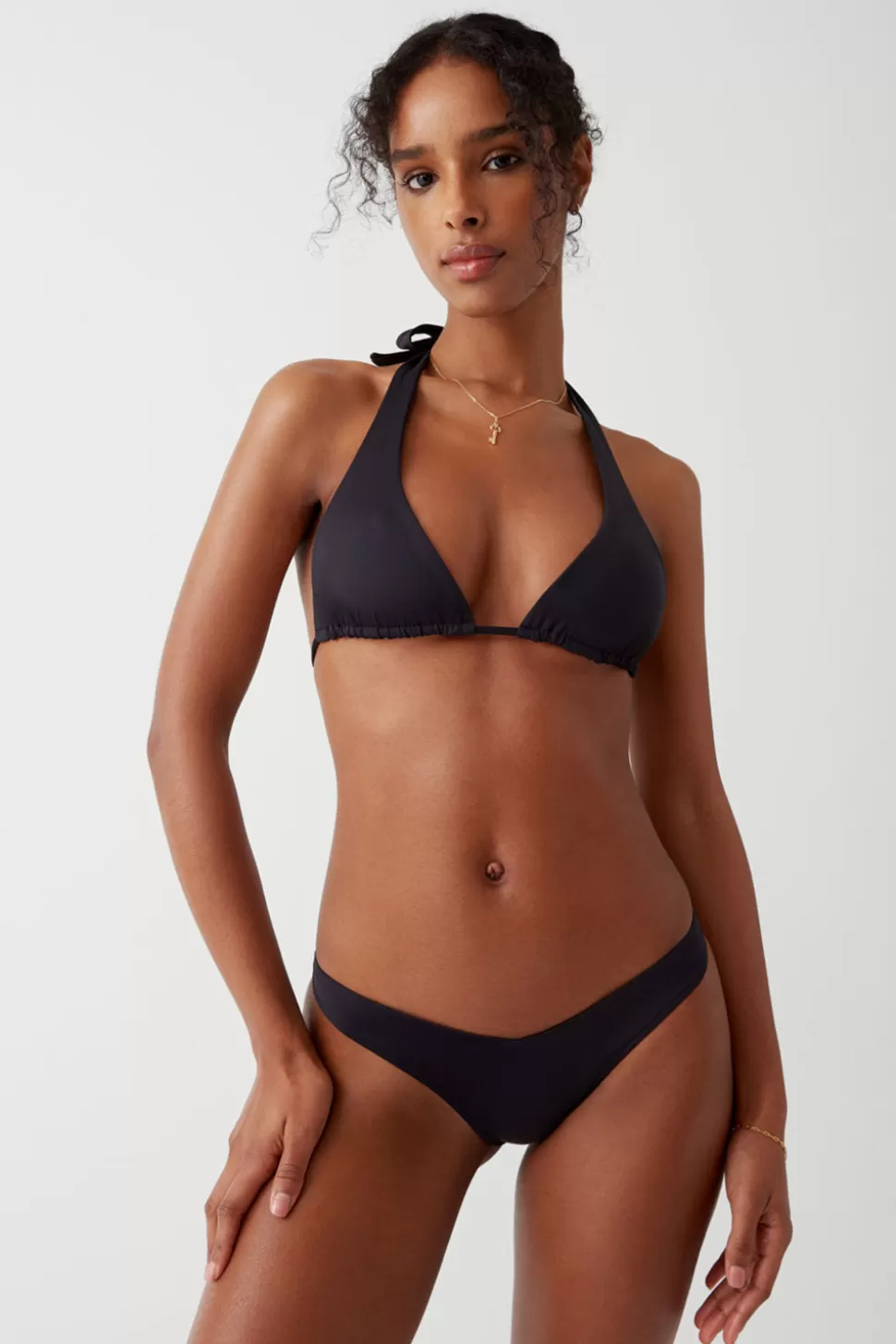 Frankies Bikinis Bottoms | Bikinis>Enzo Cheeky Bikini Bottom Black