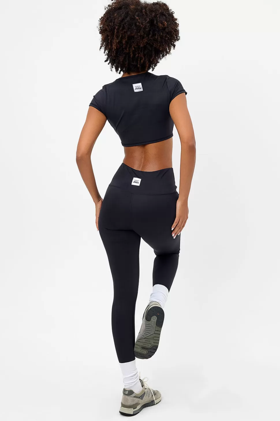 Frankies Bikinis Active>Lively High Waist Legging Black