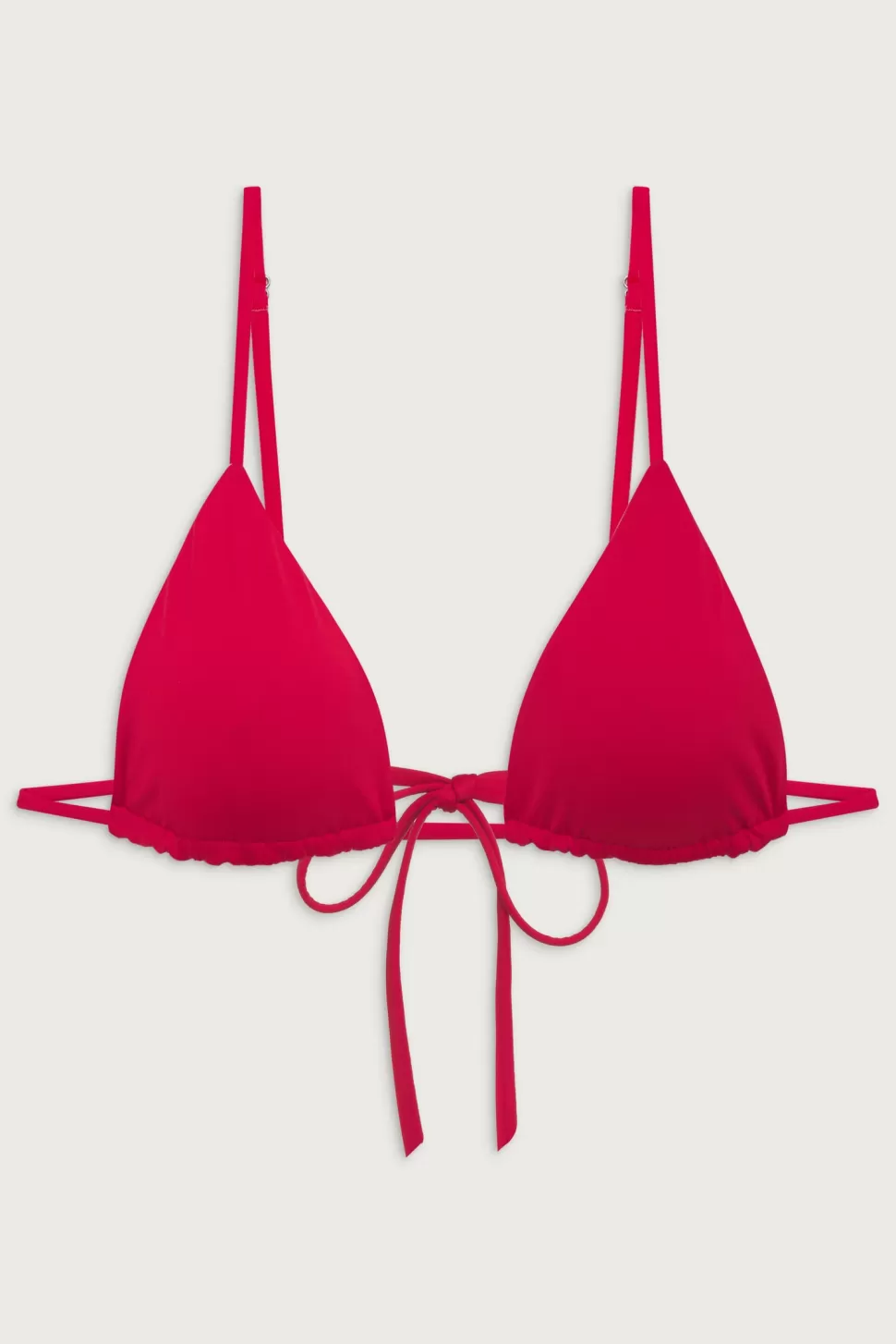 Frankies Bikinis Tops | Bikinis>Lumia Triangle Bikini Top True Red