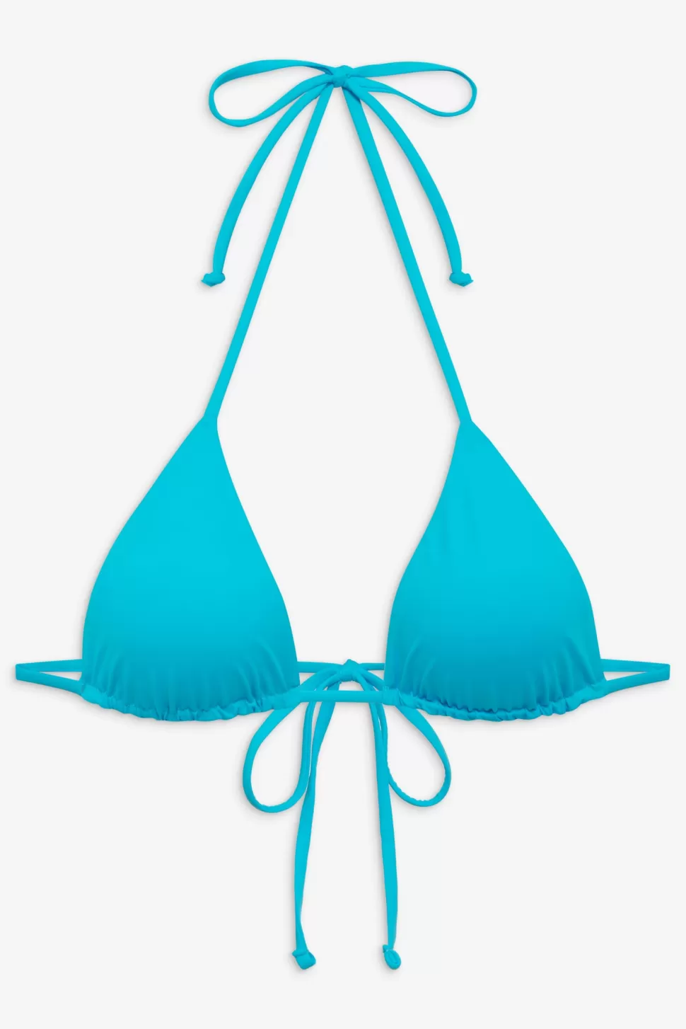 Frankies Bikinis Tops | Bikinis>Nick String Triangle Bikini Top Morning Blue