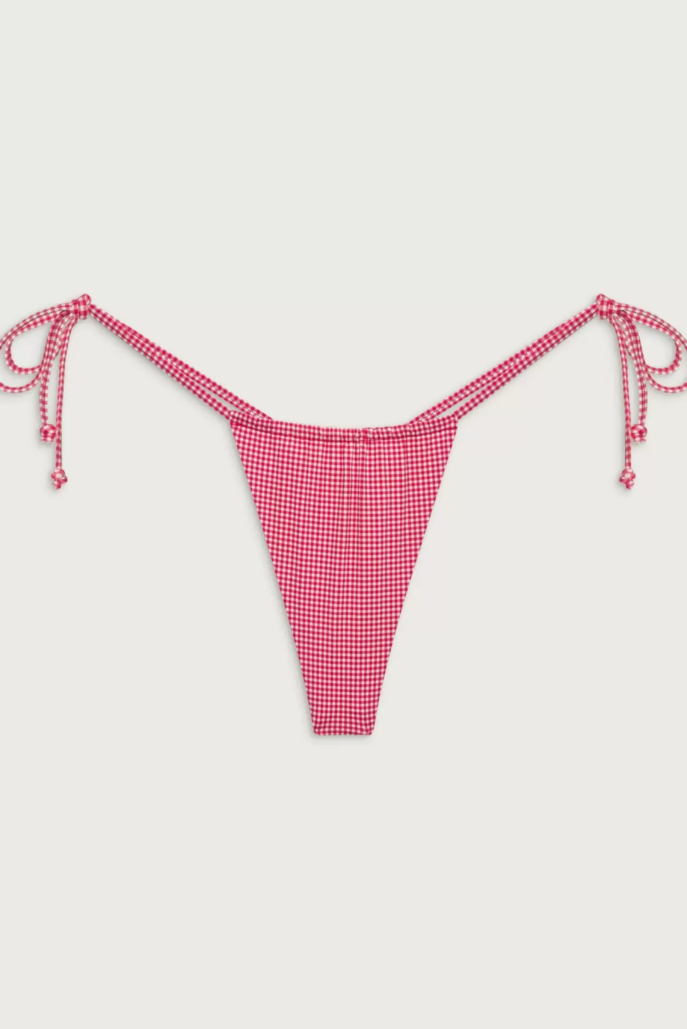 Frankies Bikinis Bottoms | Bikinis>Tia Skimpy Bikini Bottom Ladybug Gingham