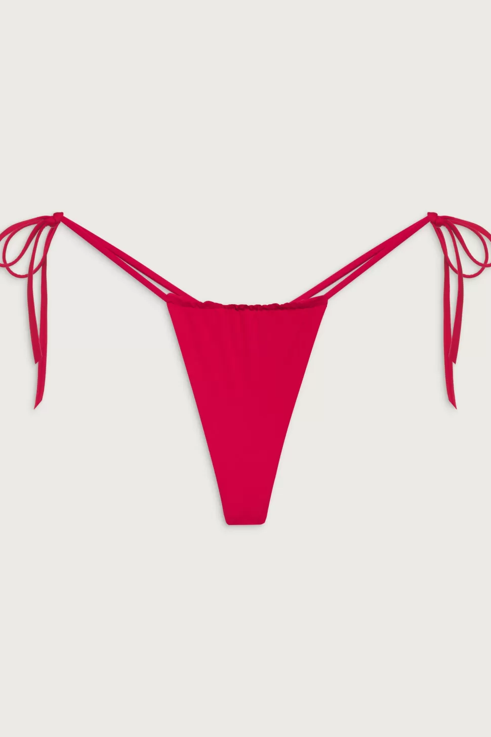 Frankies Bikinis Bottoms | Bikinis>Tia String Bikini Bottom True Red