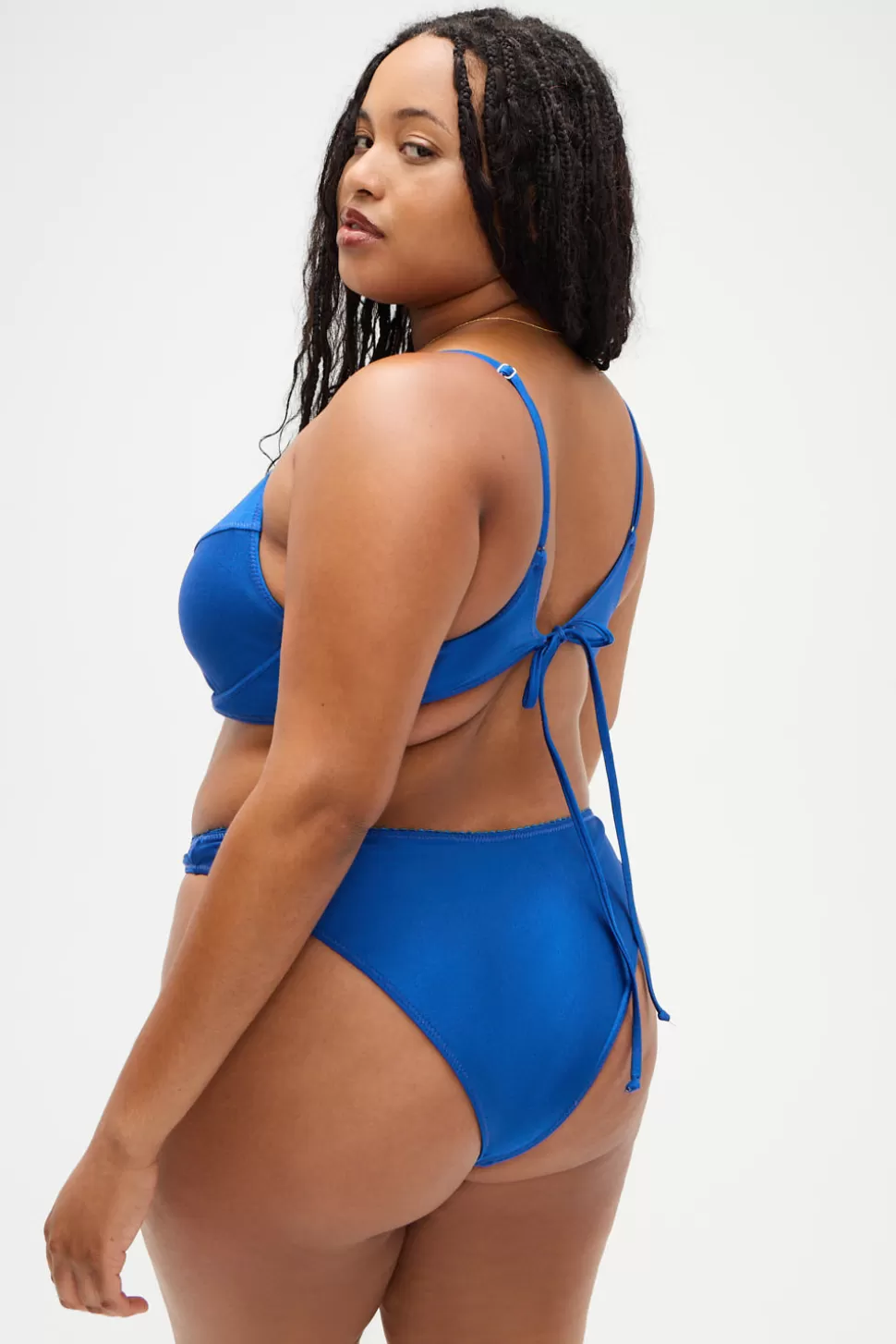 Frankies Bikinis Tops | Bikinis>X DJERF AVENUE Matilda Underwire Bikini Top Deep Blue